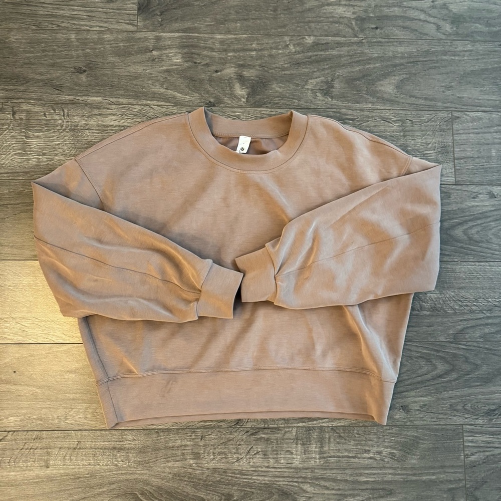 Lululemon Softstreme Perfectly Oversized Cropped Crew